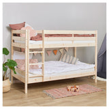 ECO Comfort bunk bed incl. Lamella base 90x200 cm, Nature