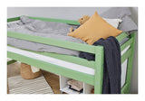 Hoppekids ECO Dream My Color Half High Bed 90x200 - Pale Green