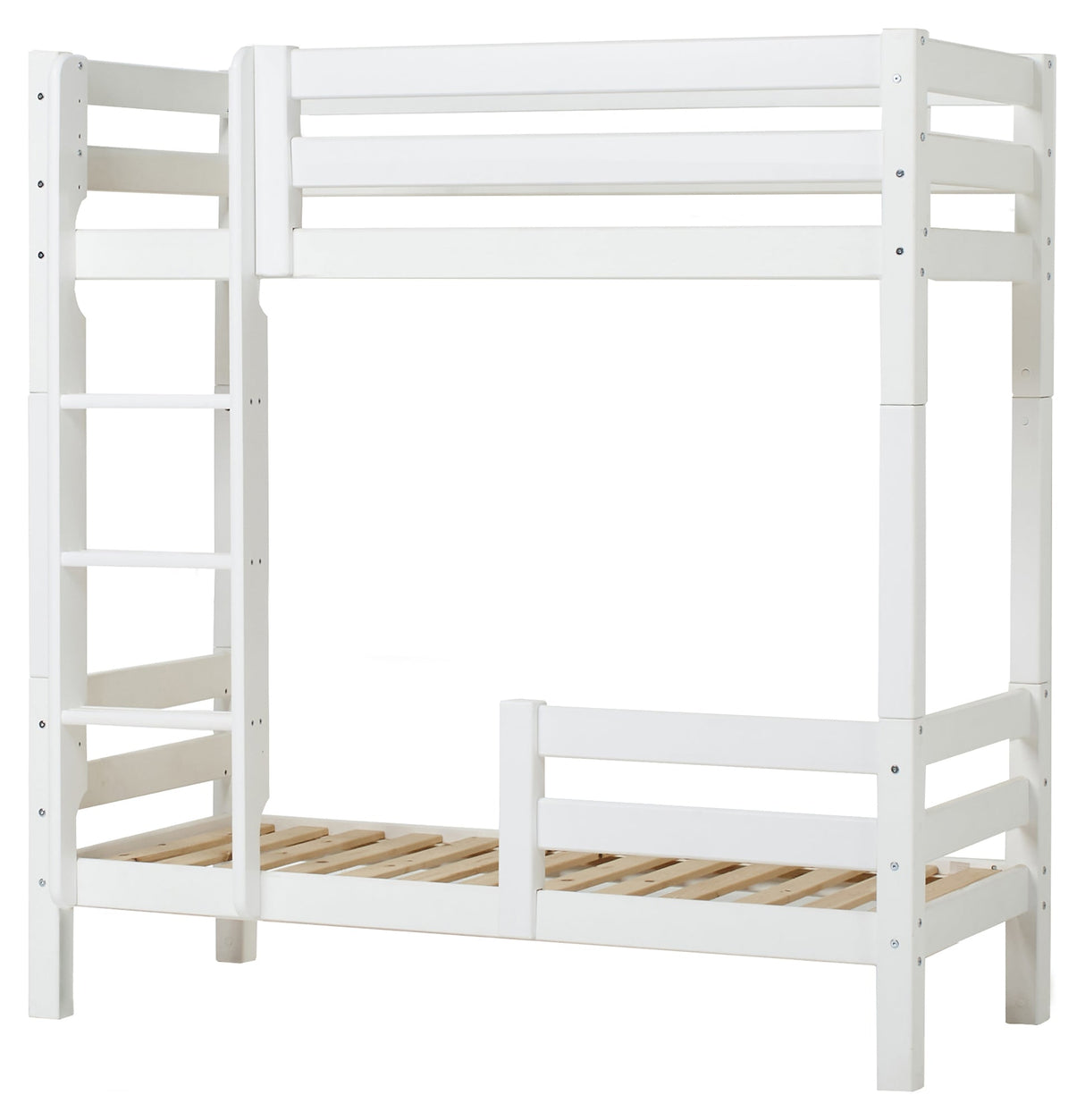 ECO Luxury Bunk Bed with Two Bedhorses 70x160, White