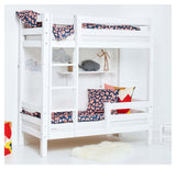 ECO Luxury Bunk Bed with Two Bedhorses 70x160, White