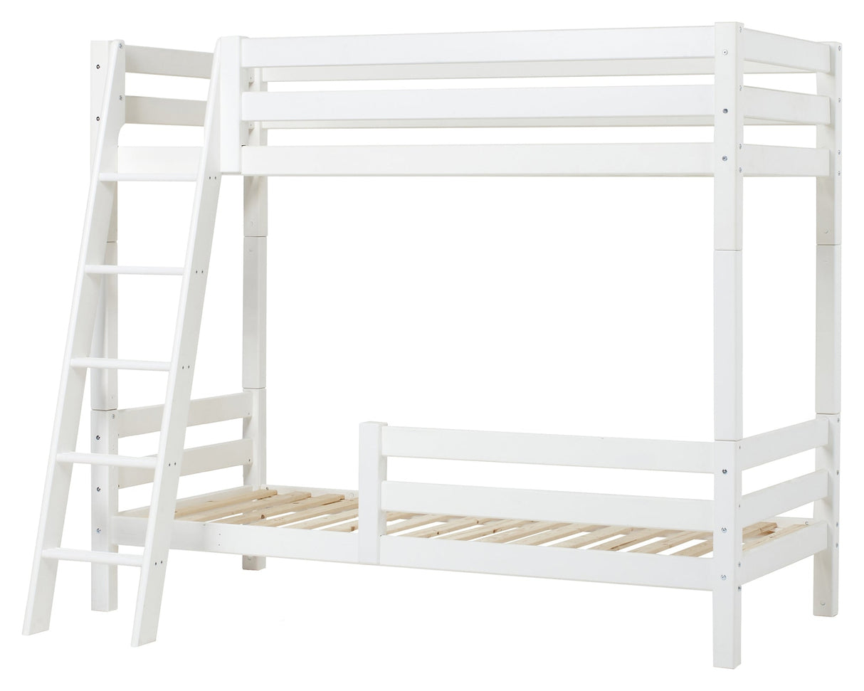 ECO, Bunk bed with horse and ladder 90x200, White