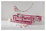 ECO Comfort Junior Bed 70x160, Baroque Rose