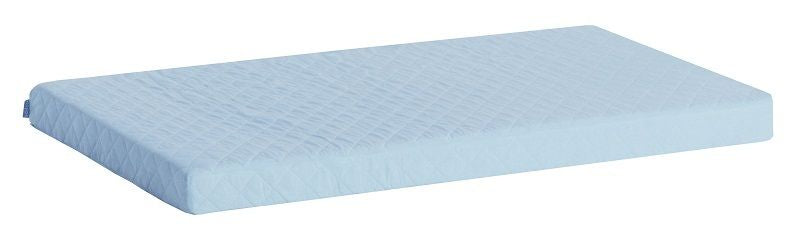 Quilted Mattress Cover 90x200, Light Blue