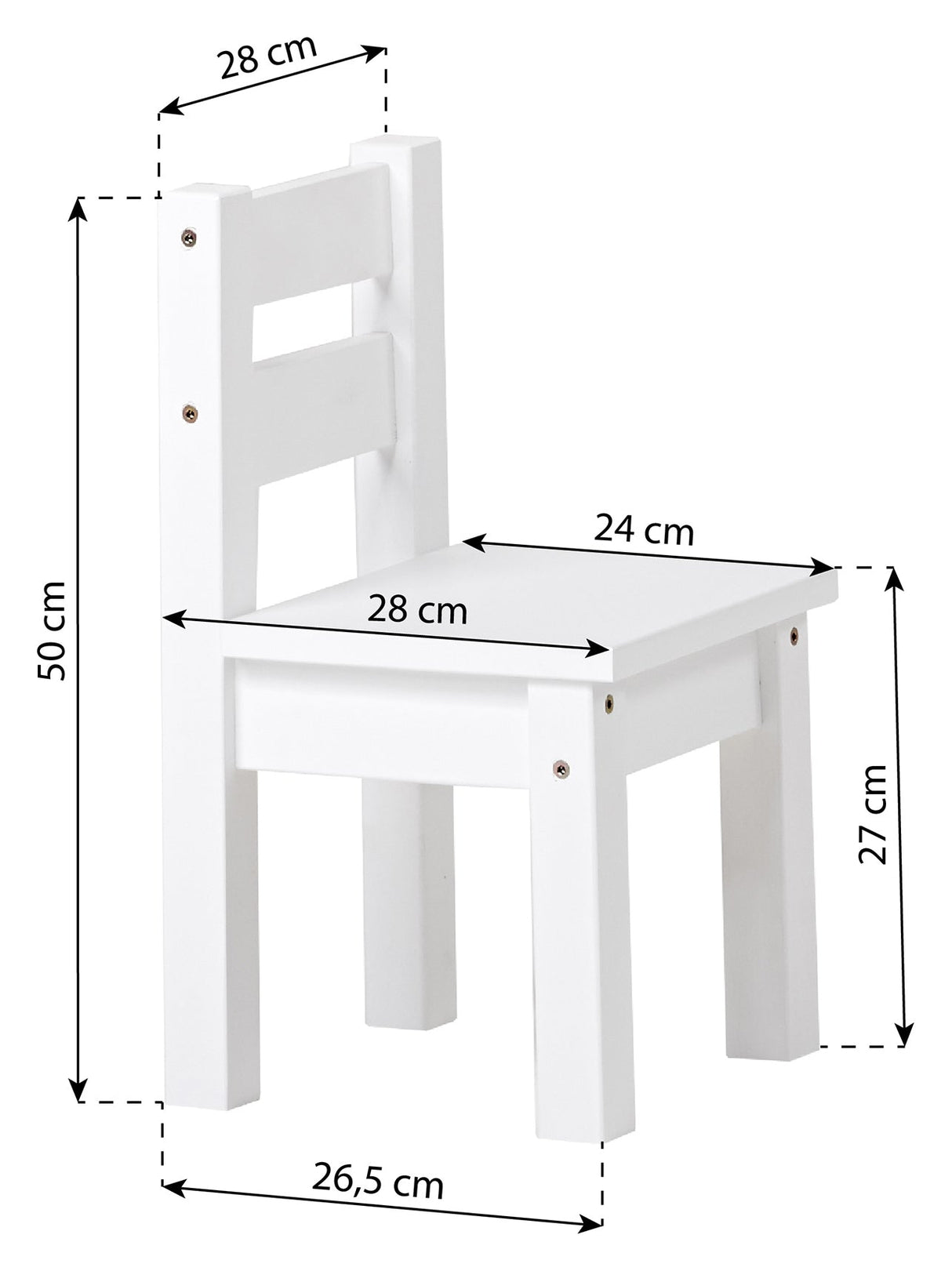 Hoppekids MADS Children's chair, Dove Gray