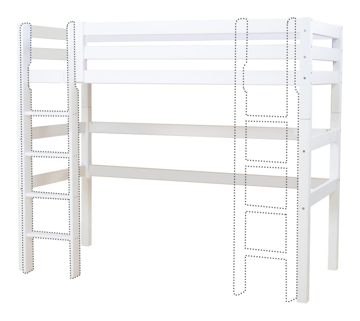 Hoppekids Premium High Bed 90x200