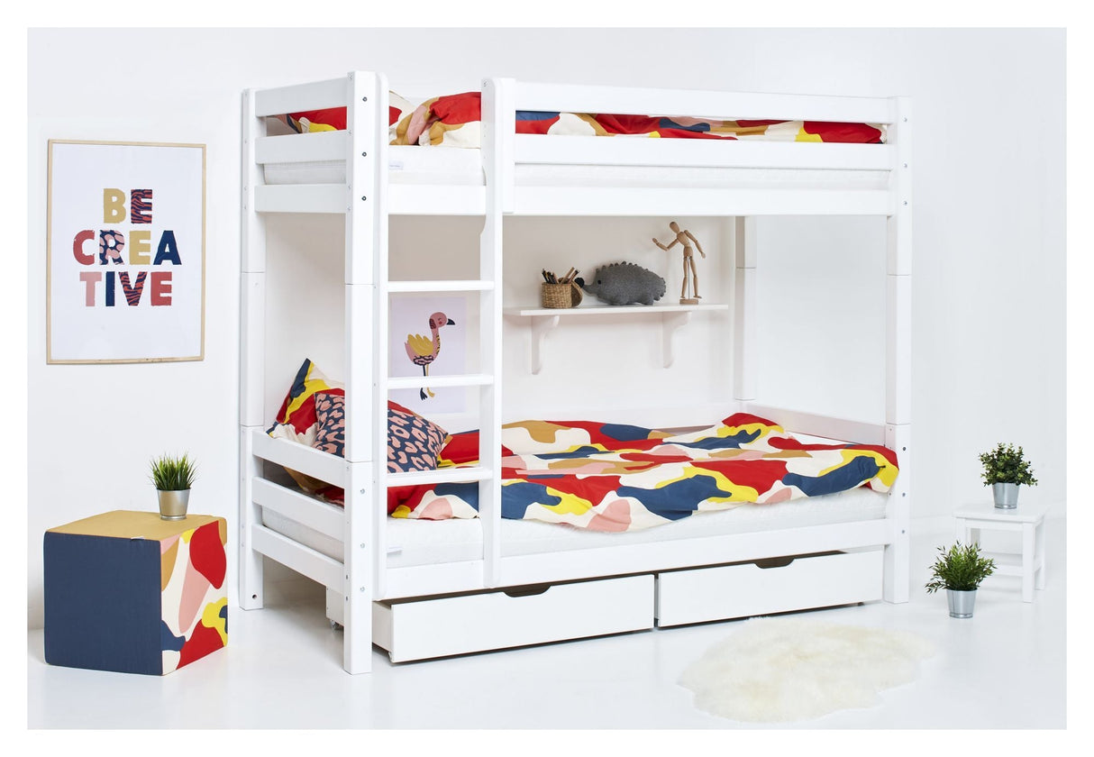 ECO Luxury Bunk Bed 90x200, White