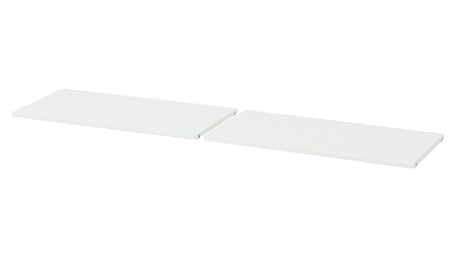 Storey 2 pcs. Shelves 80 cm, White