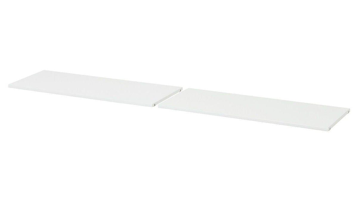 Storey 2 pcs. Shelves 100 cm, White