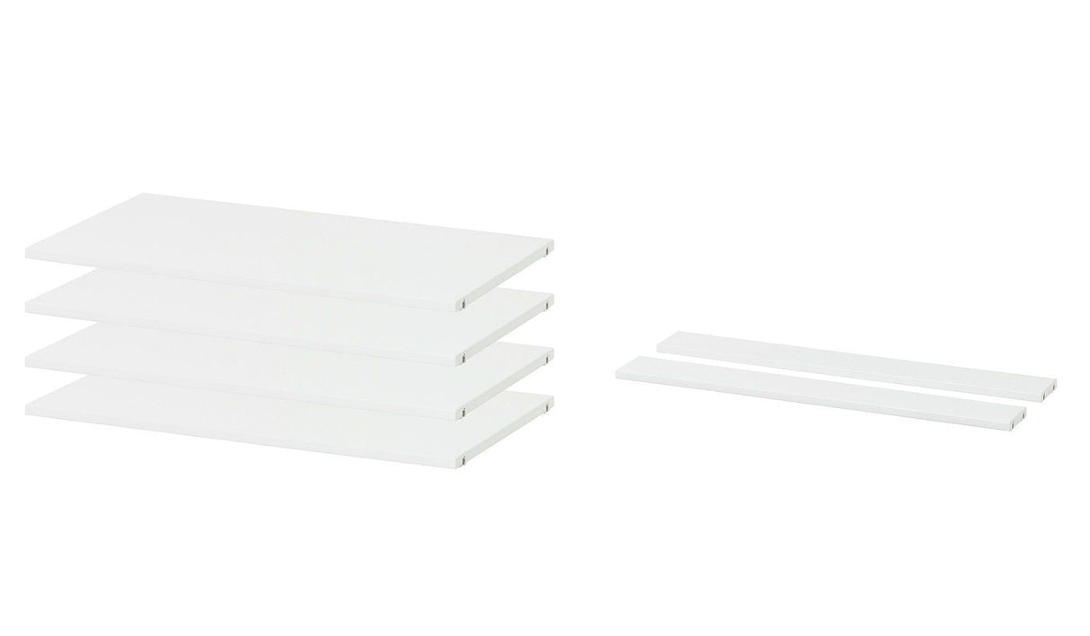 Hoppekids Storey 4 Shelves/2 Support Pins - White