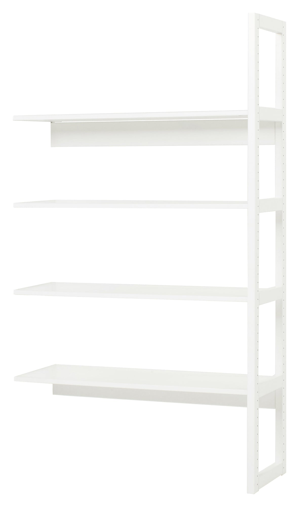 Hoppekids Storey Shelf - 1/2 section w. 4 shelves - 100 cm