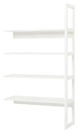 Hoppekids Storey Shelf - 1/2 section w. 4 shelves - 100 cm