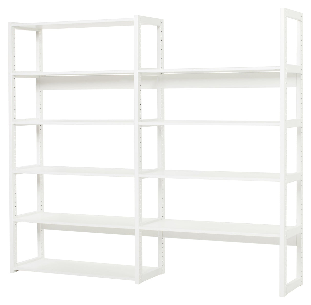 Hoppekids Storey Shelf - 2 sections w. 8 shelves - 100 cm