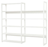 Hoppekids Storey Shelf - 2 sections w. 8 shelves - 100 cm