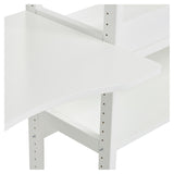 Hoppekids Storey Shelf - 2 sections w/4 shelves, 80 cm writing board and bed