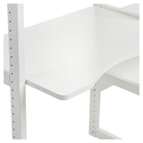 Hoppekids Storey Shelf - 3 sections w/12 shelves and writing plate 100 cm