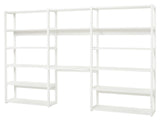 Hoppekids Storey Shelf - 3 sections w/14 shelves and writing board