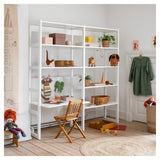 Hoppekids Storey set with 8 shelves and writing plate, 100 cm