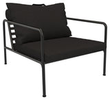 AVON Lounge Chair, Charcoal Sunbrella