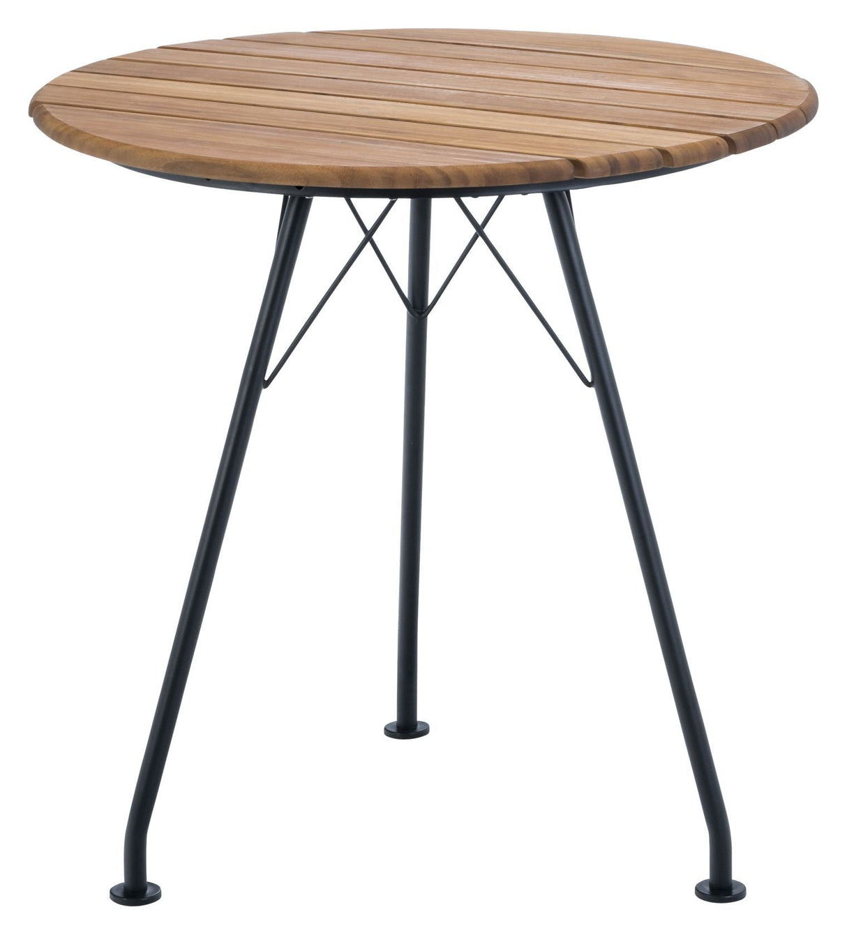 HOUE, CIRCUM Café table Ø74, Bamboo/Steel