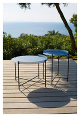 HOUE, EDGE Tray Table Blue, Ø62