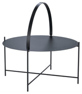 HOUE, EDGE Tray table, Black, Ø76