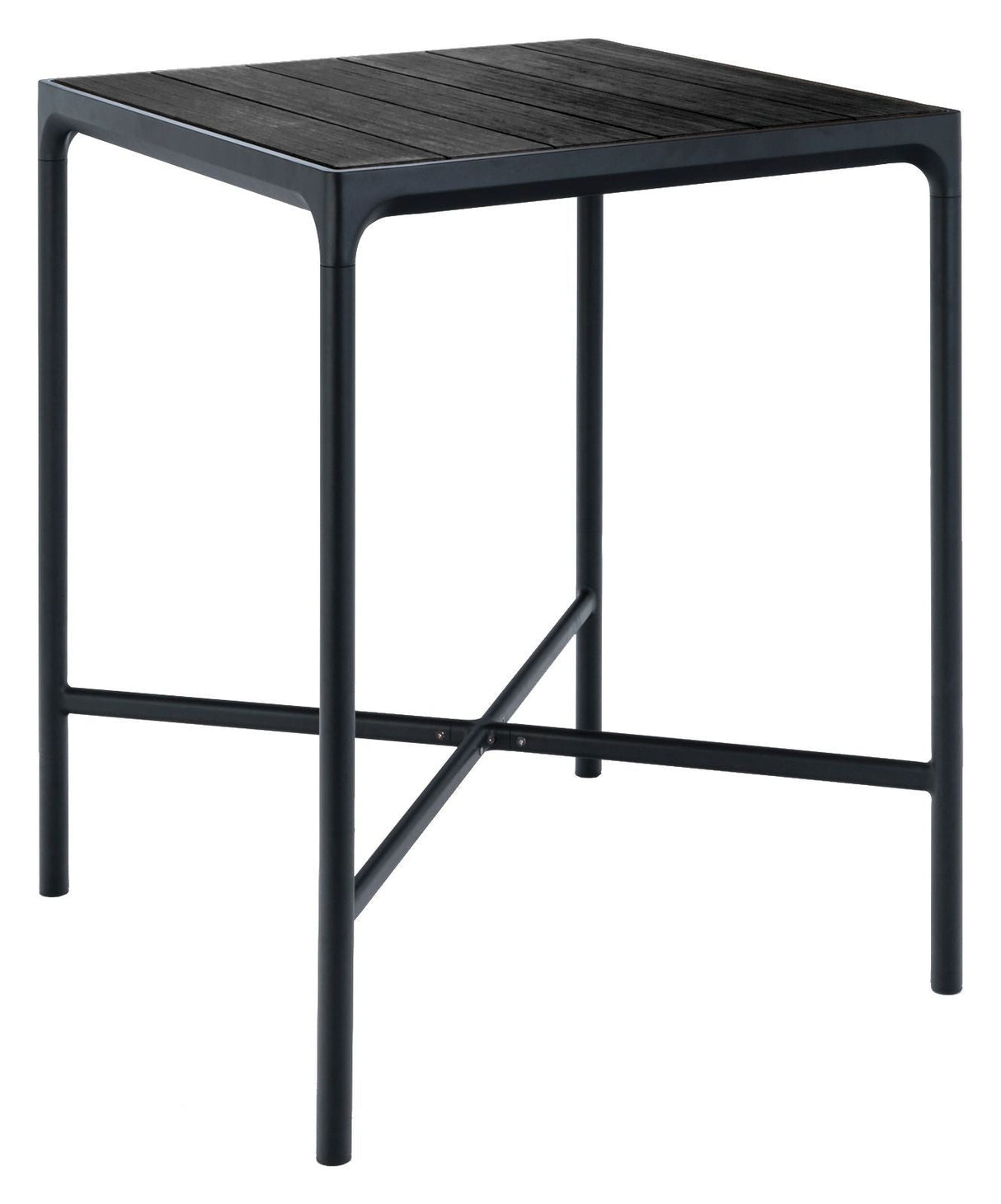 HOUE, FOUR Bar table 90x90, Black