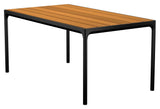 HOUE, FOUR Garden table 160x90, Bamboo top