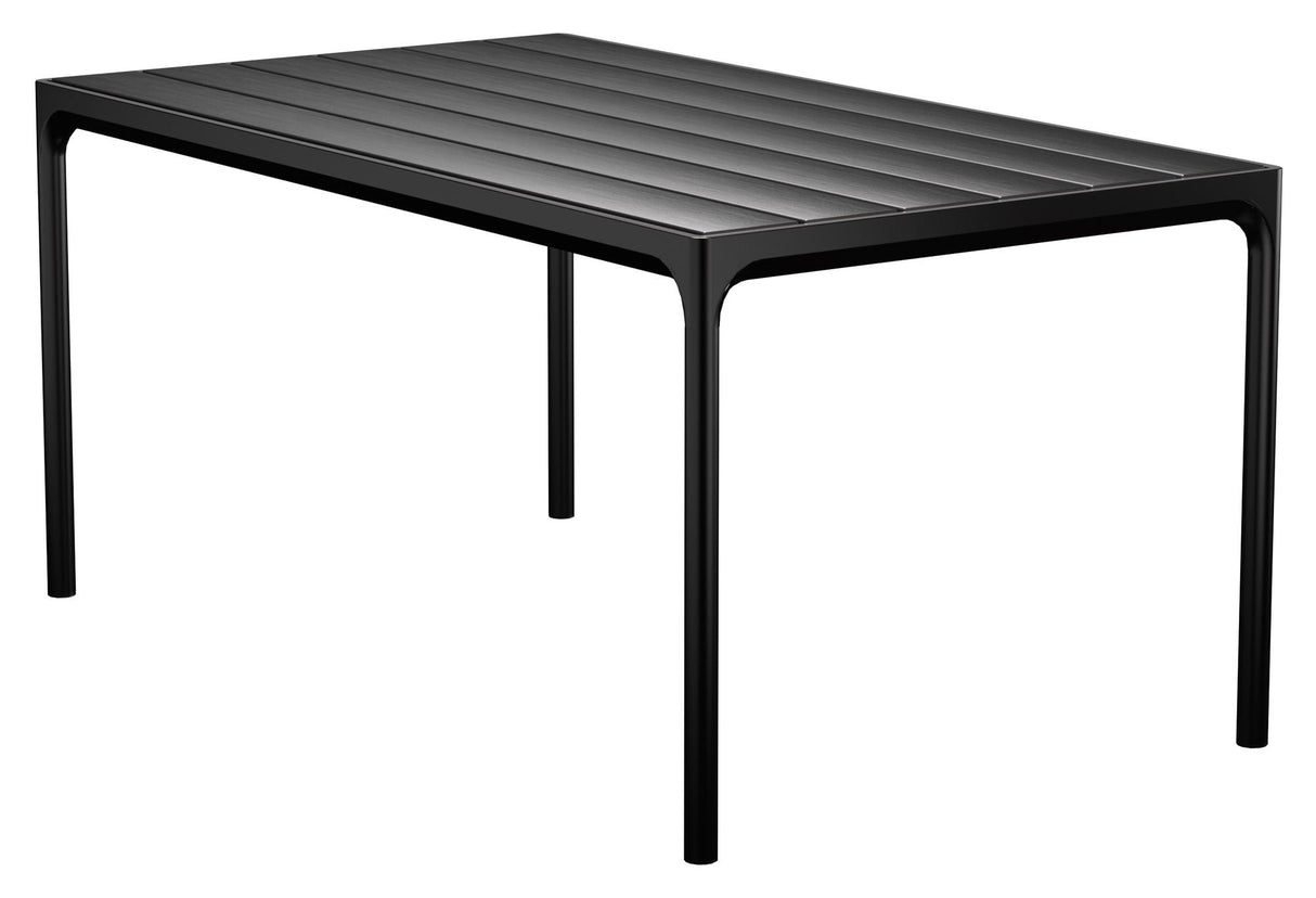 HOUE, FOUR Garden table 160x90, Black