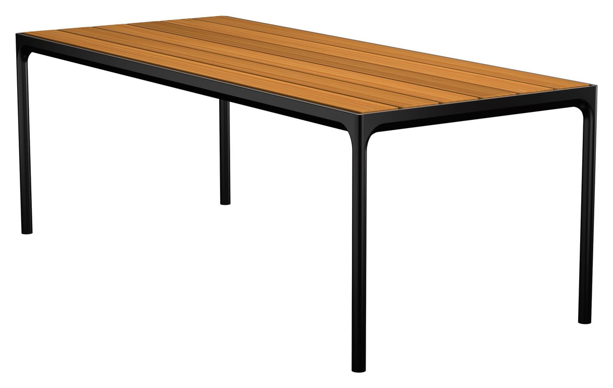 HOUE, FOUR Garden table 210x90, Bamboo top