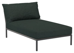 LEVEL 2 Chaise longue, Alpine Sunbrella