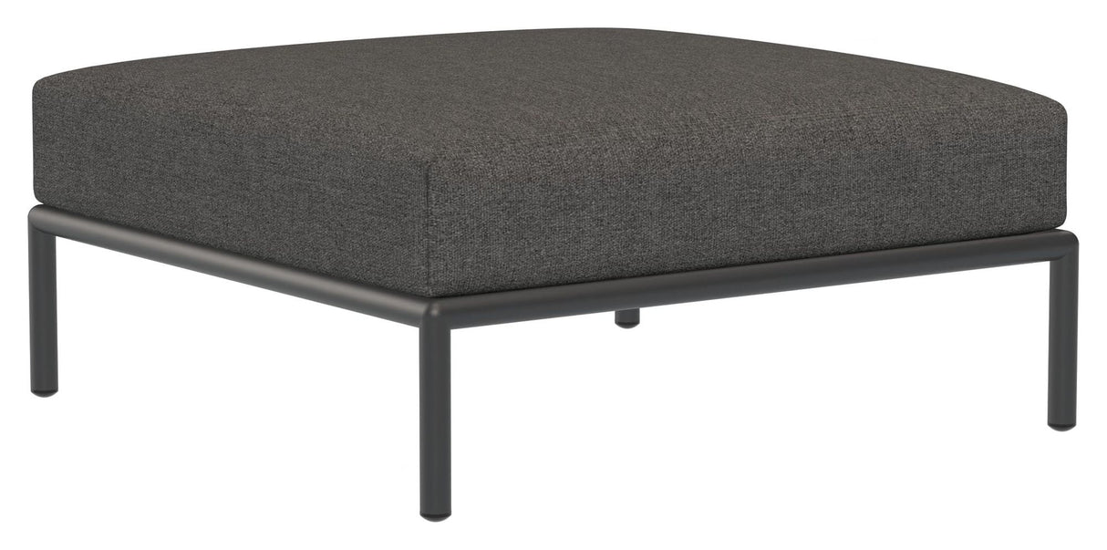 LEVEL 2 Ottoman, Gray fabric