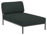 LEVEL Chaise longue, Alpine Sunbrella