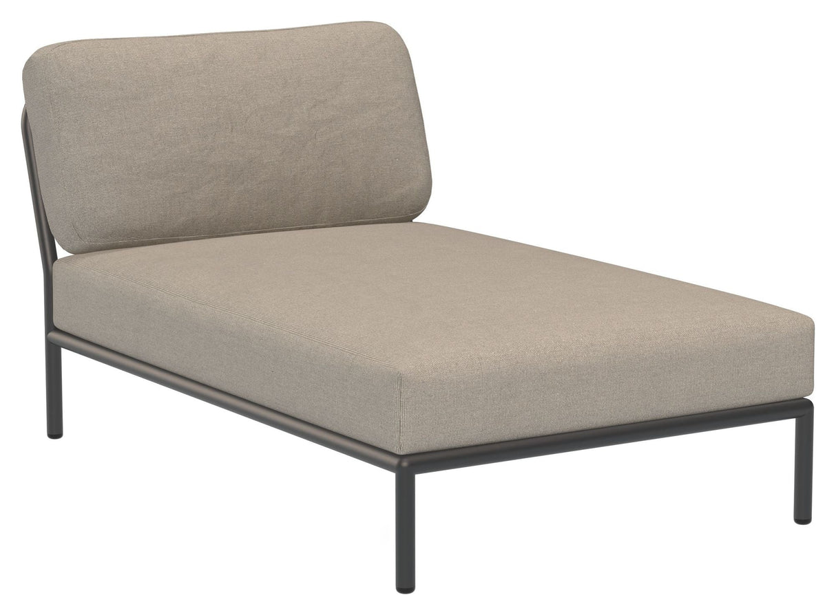 LEVEL Chaise longue, Ash Sunbrella