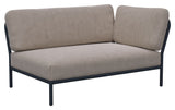 HOUE, LEVEL Lounge Bed, Right, Gray Sunbrella