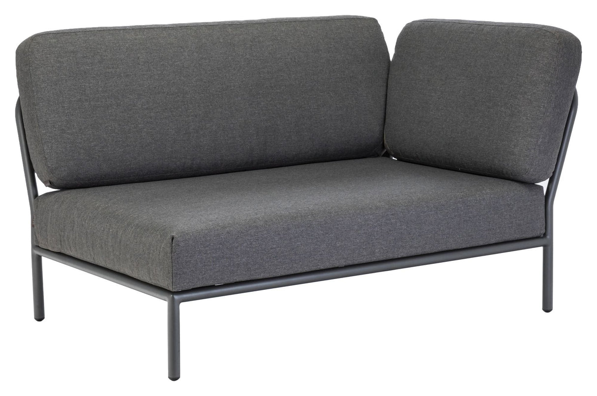 HOUE, LEVEL Lounge bed, right, Dark gray