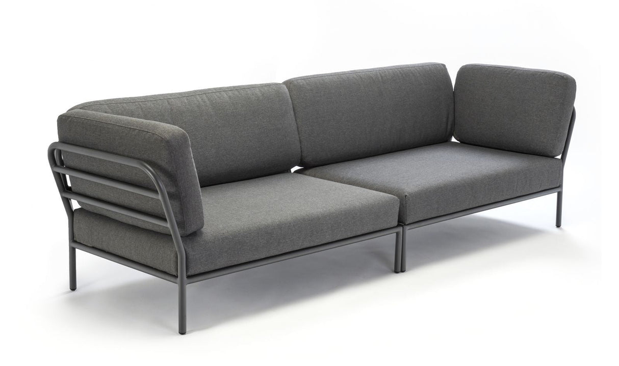 HOUE, LEVEL Lounge bed, right, Dark gray