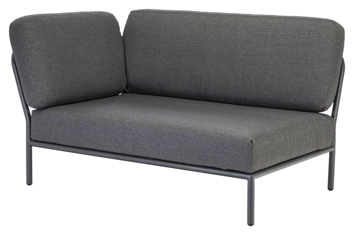 HOUE, LEVEL Lounge bed, left, Dark gray