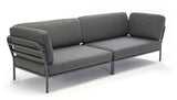 HOUE, LEVEL Lounge bed, left, Dark gray