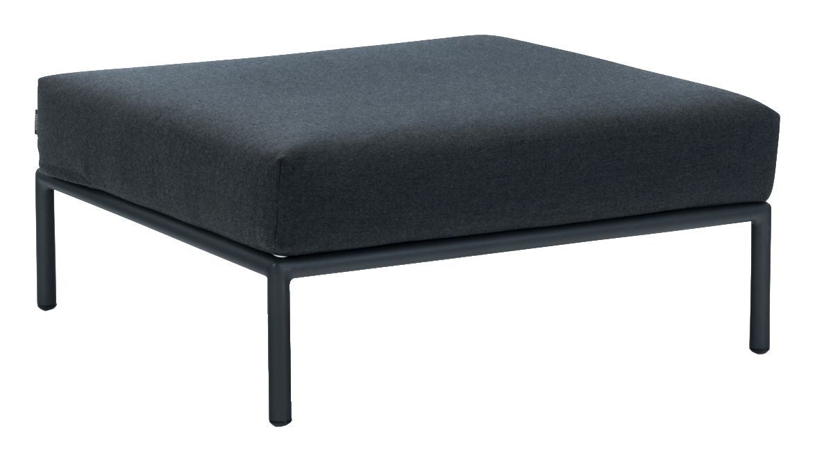 HOUE, LEVEL Ottoman, Sooty Gray Sunbrella