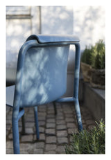 Nami Garden Chair, Powder Coated, Blue