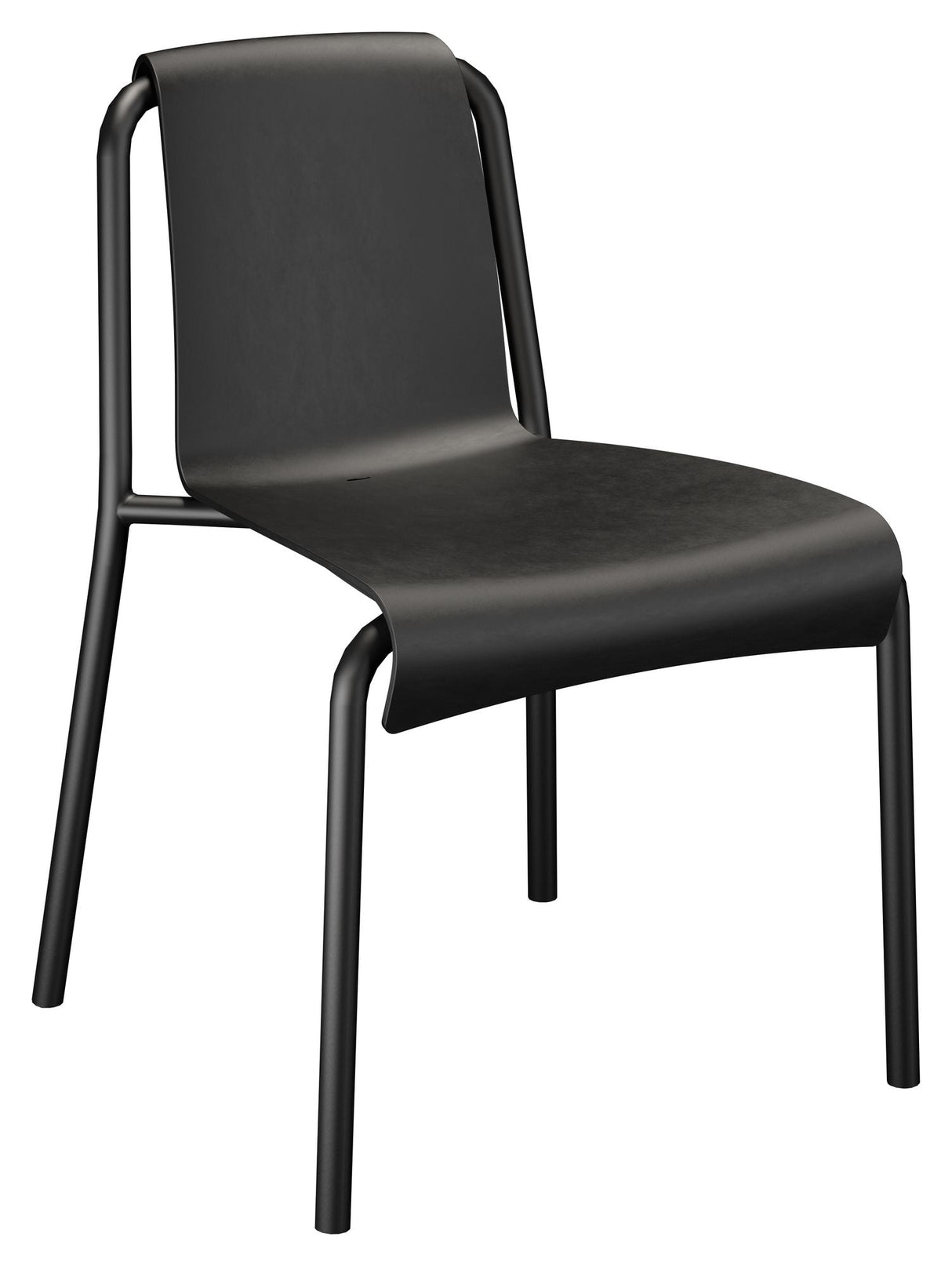 Nami Garden Chair, Powder Coated, Black