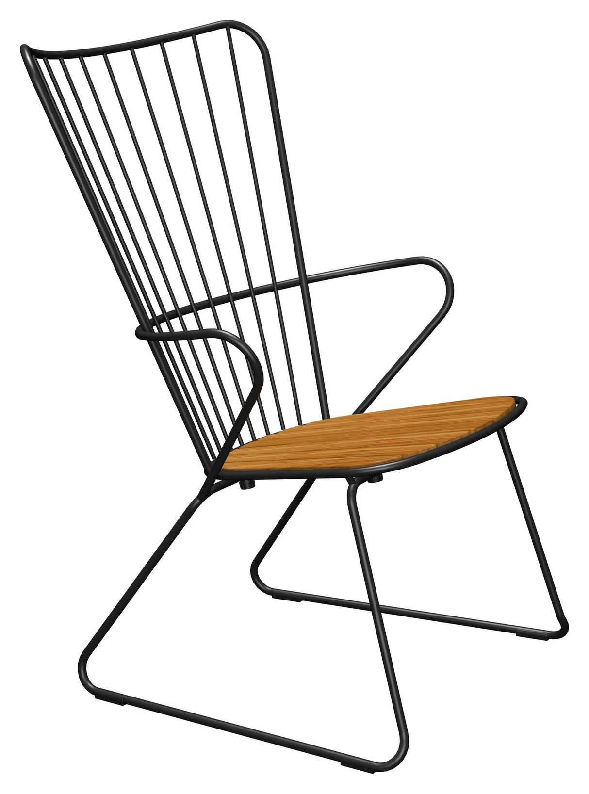 HOUE, PAON Lounge Chair, Black