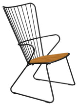 HOUE, PAON Lounge Chair, Black