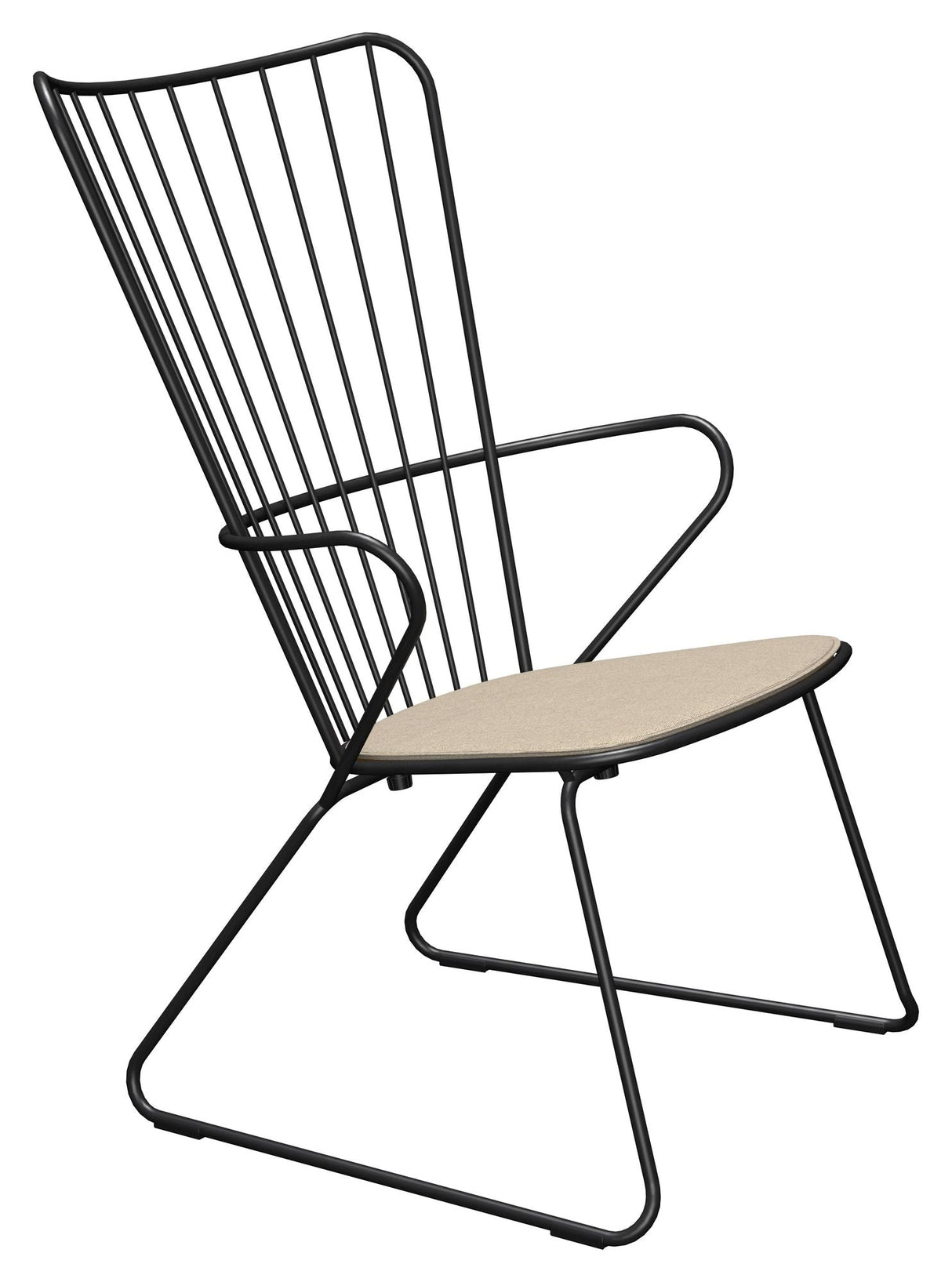 HOUE, PAON Lounge Chair, Black