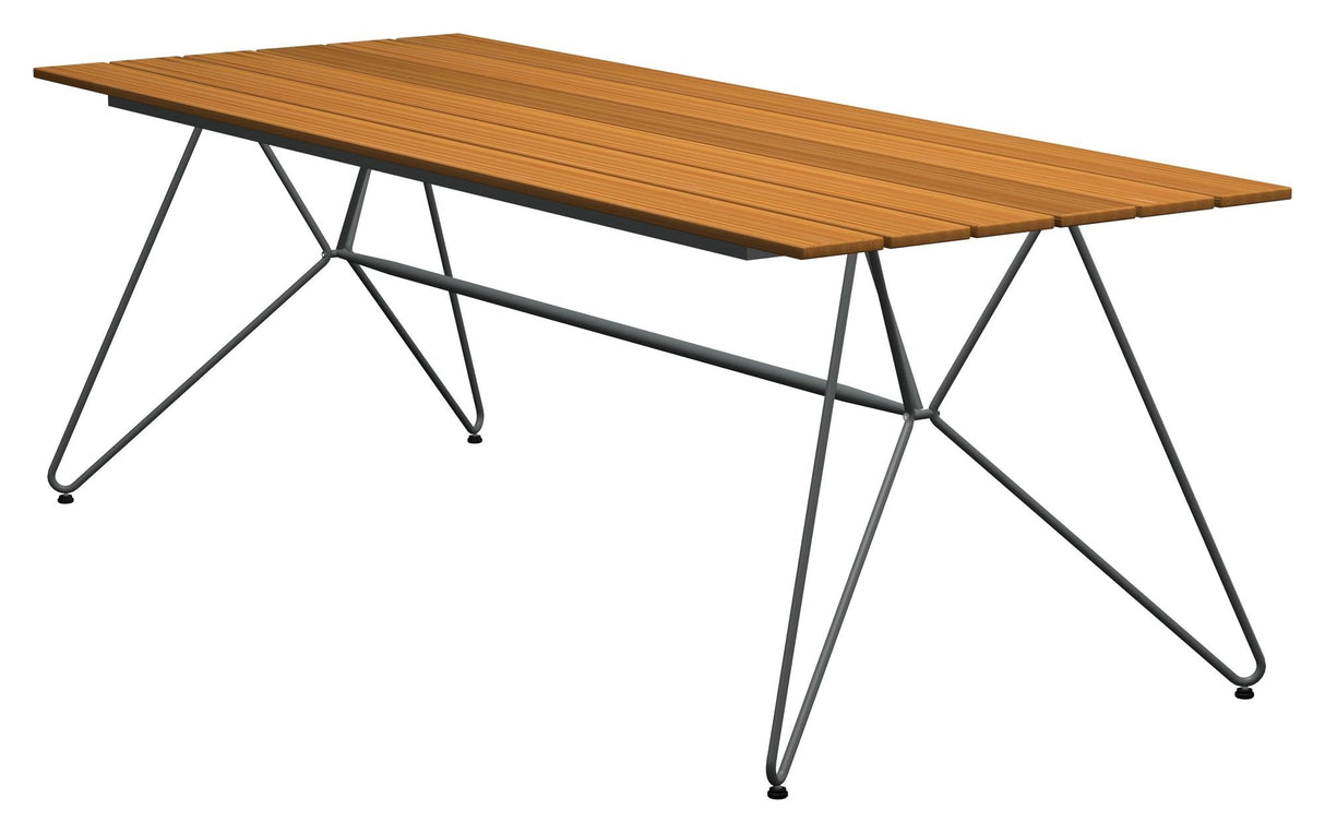 HOUE, SKETCH Garden table 220x88, Bamboo/Metal