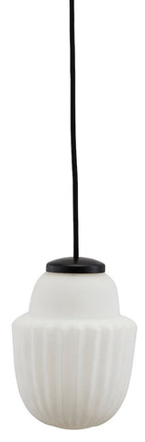 House Doctor Acorn Lamp, White Ø13.5