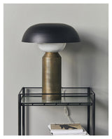 Big fellow Table lamp - Antique brass finish