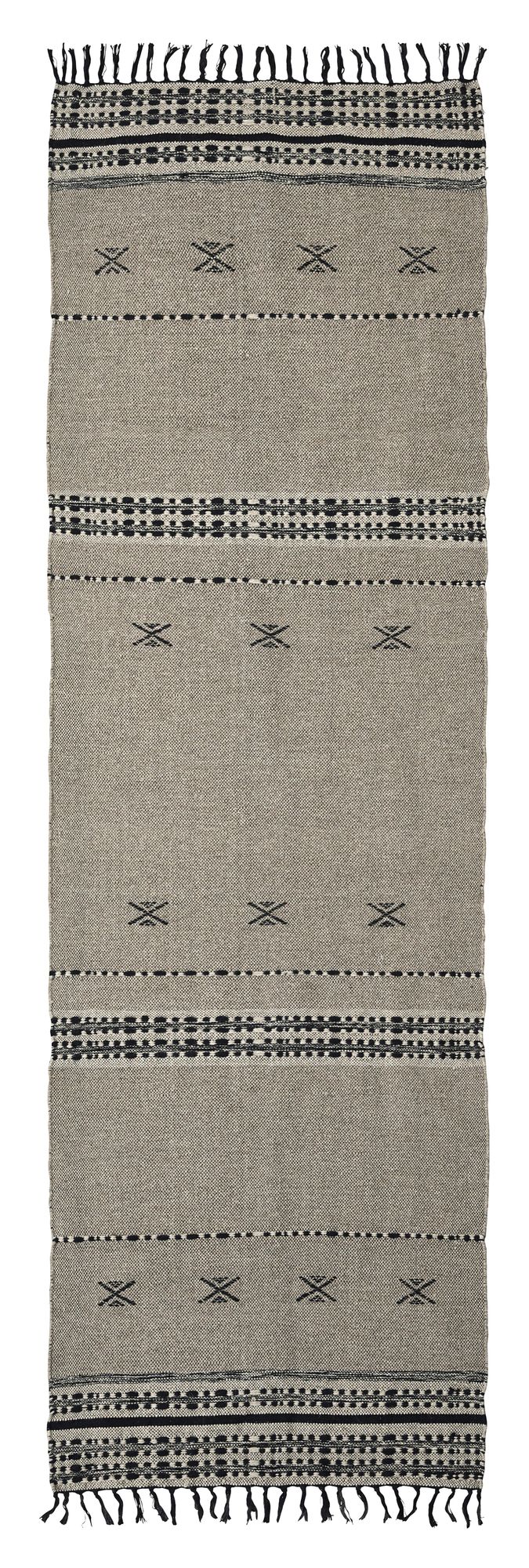 Cros Rug 300x90 - Sand