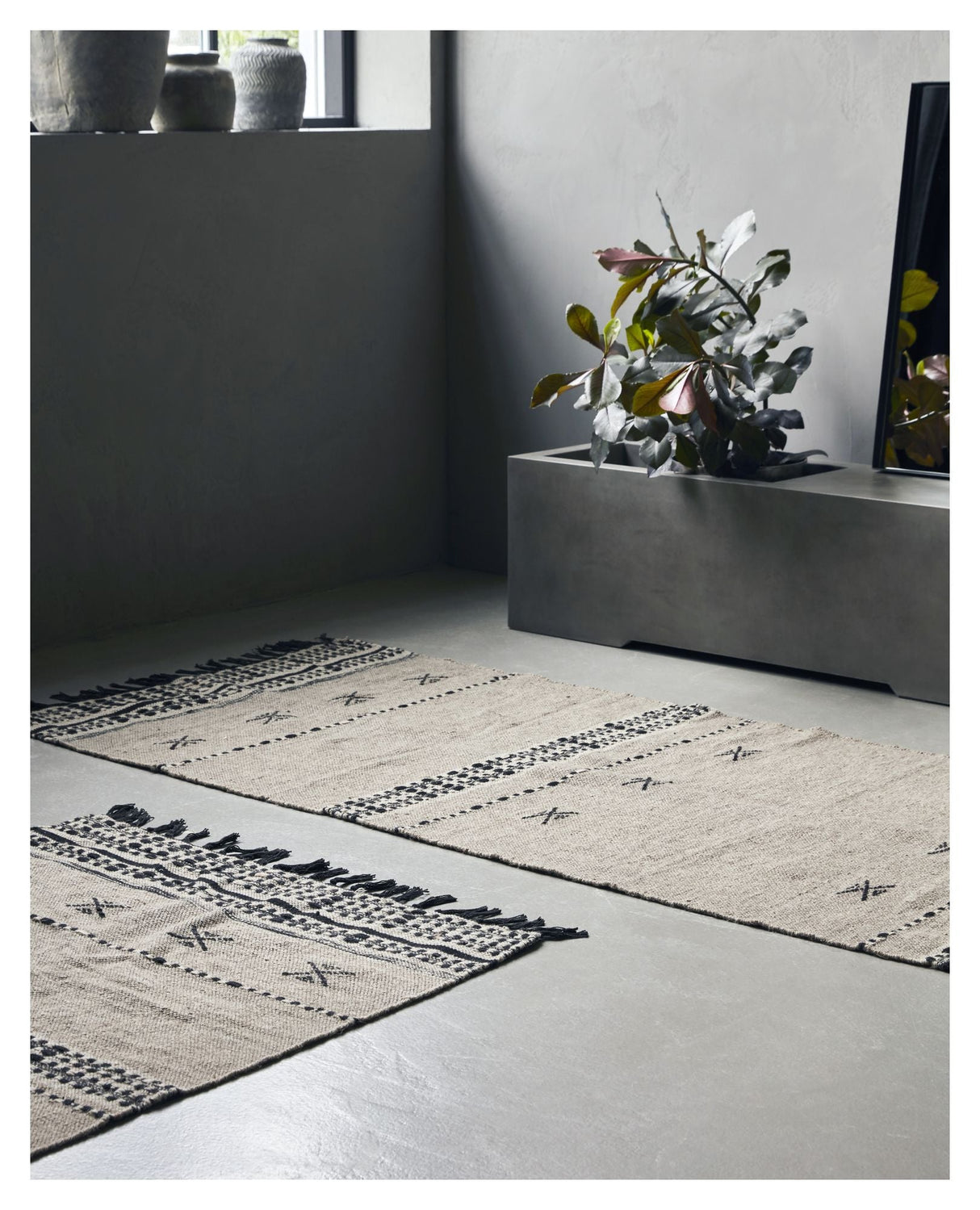 Cros Rug 300x90 - Sand