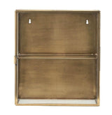 House Doctor Glass cabinet w/brass H40